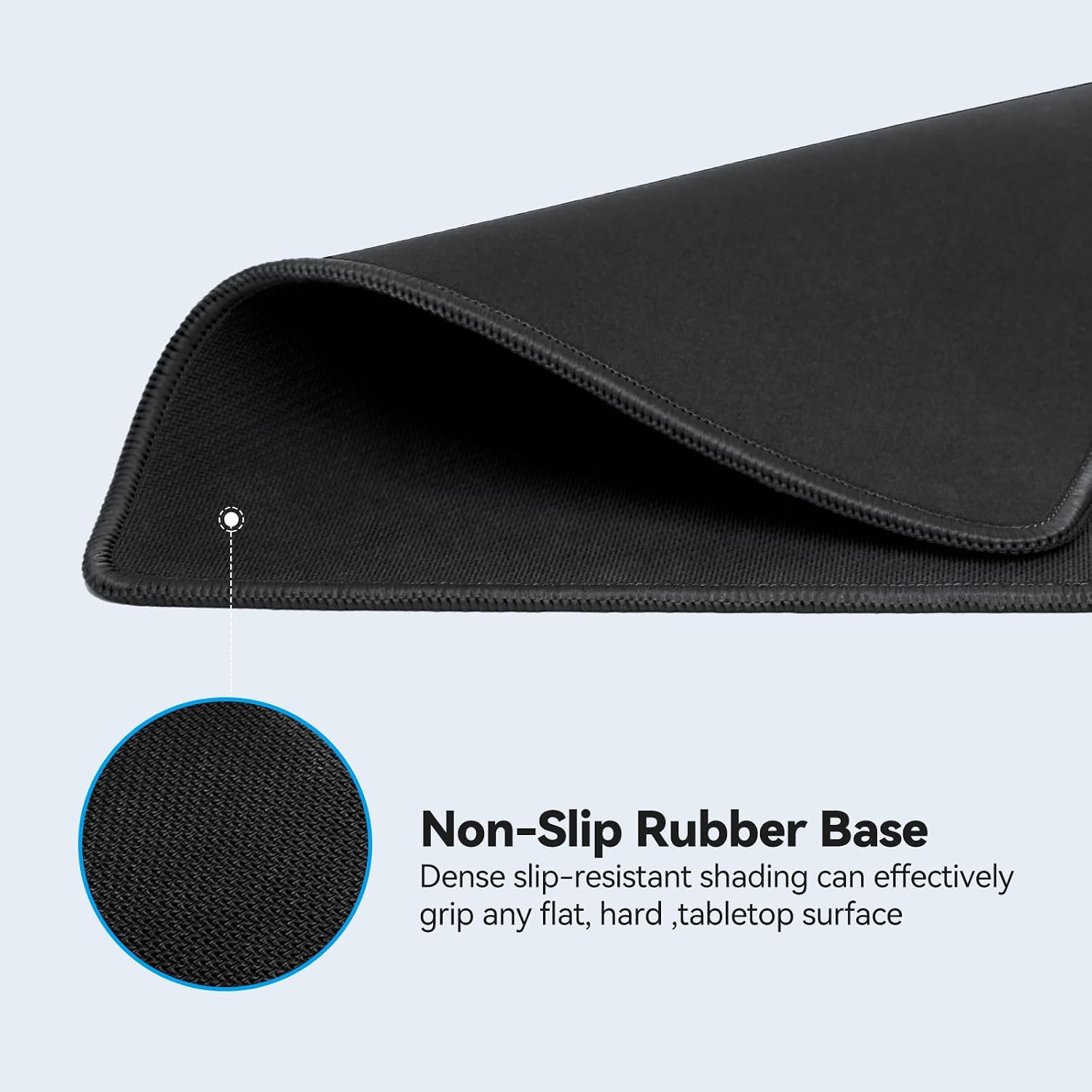 TECKNET 4 Pack Mouse Pad with Durable Anti-fray Stitching, Small Mousepad - Image 3