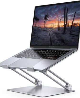 Lamicall Aluminum Laptop Stand for Desk for MacBook Air Pro Neo 10-17.3''
